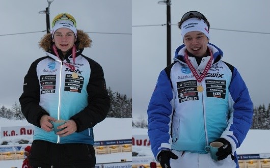 Gaute Bø og Håkon Midthjell Gjørven. Foto: TSN
